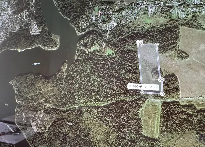 Участок 9,6 га (СНТ, ДНП), Рузский район, Московская область — фото 17