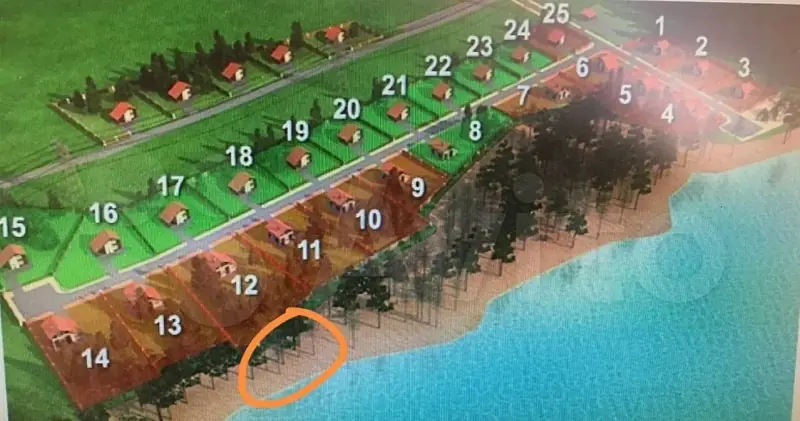 Участок 21 сот. под базу отдыха у воды, Долгое поле (урочище), Пермский край — фото 4