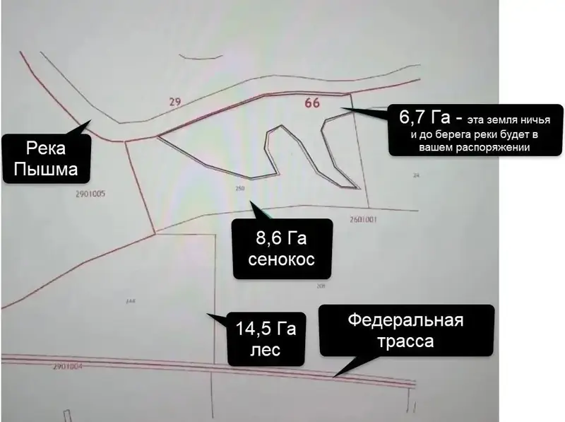 Участок 23 га в живопиcном и экoлогичeски чиcтом Тугулымcком pайоне, Тугулымский район, Свердловская область — фото 10