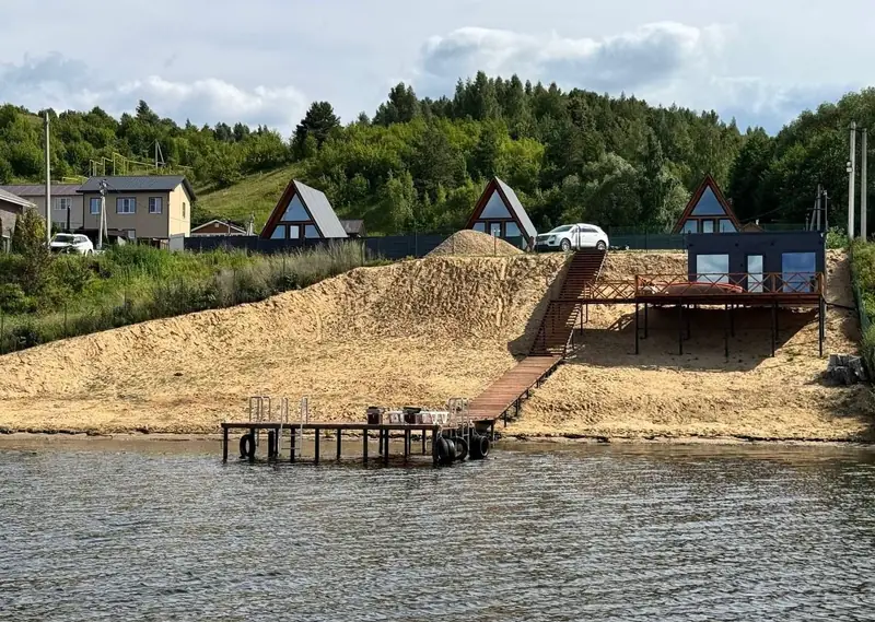 База отдыха A-frame Бармино, Лысковский район, Нижегородская область — фото 5