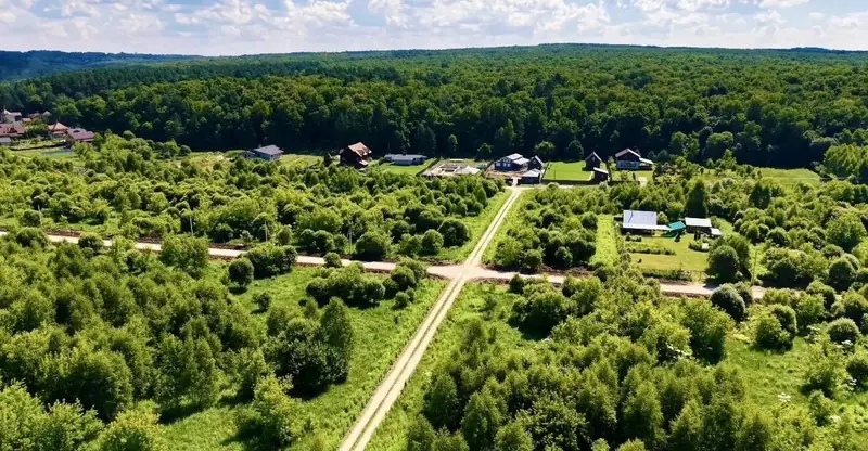 Участок 2 га ижс, Велегож, Заокский район, Тульская область — фото 1