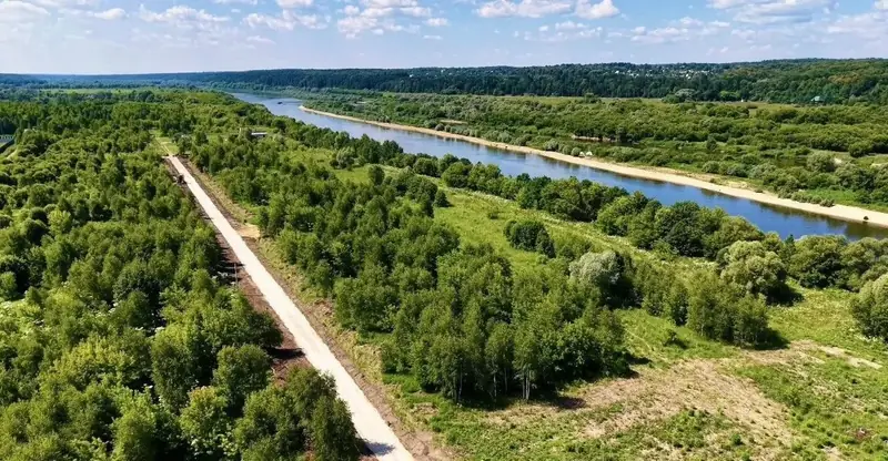 Участок 4 га ижс, Велегож, Заокский район, Тульская область — фото 3