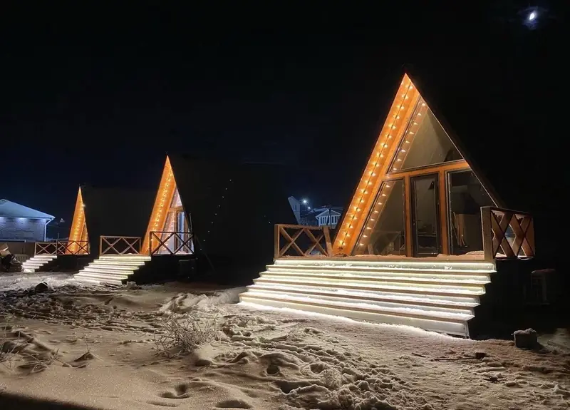 База отдыха A-frame Бармино, Лысковский район, Нижегородская область — фото 8