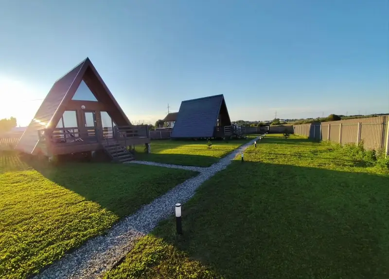 2 дома A-frame, Суздальский р-н, Владимирская область — фото 3