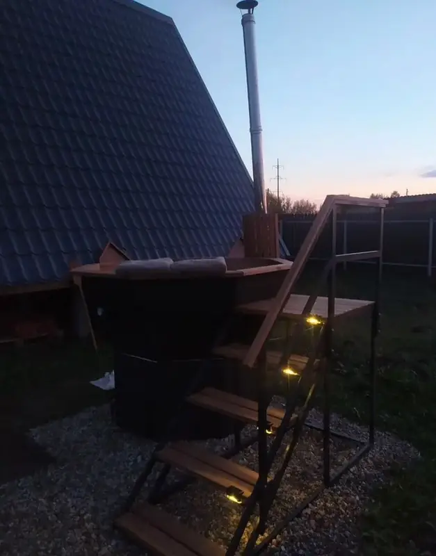 2 дома A-frame, Суздальский р-н, Владимирская область — фото 11