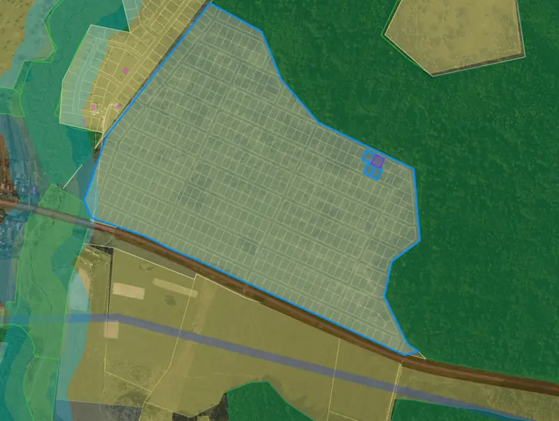 Участок у леса, м.о. Шаховская, Московская область — фото 2