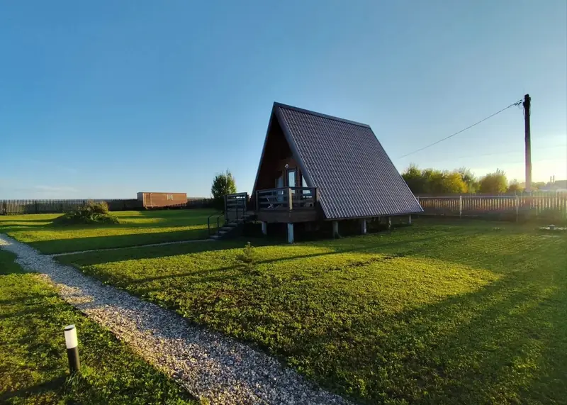 2 дома A-frame, Суздальский р-н, Владимирская область — фото 8